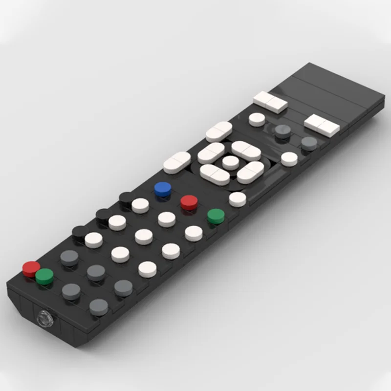 142ピース MOC ホーム A V リモートデコイギア オーディオ＆モデルビルディングブロック おもちゃ 建築 DIY クリスマスギフトアイデア 教育ブロック