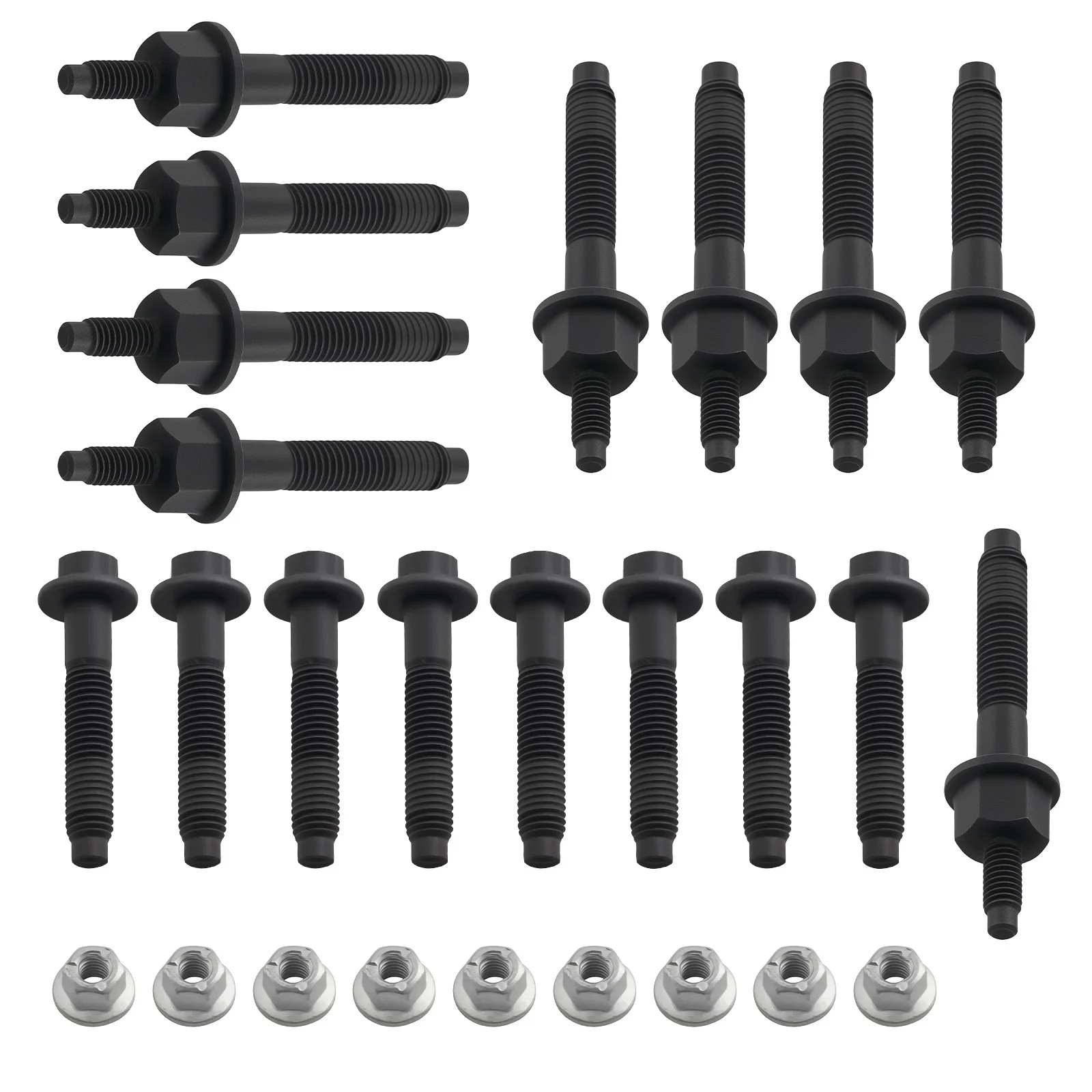 Exhaust Manifold Hardware Kit for Dodge Challenger for Jeep Grand Cherokee 5.7L
