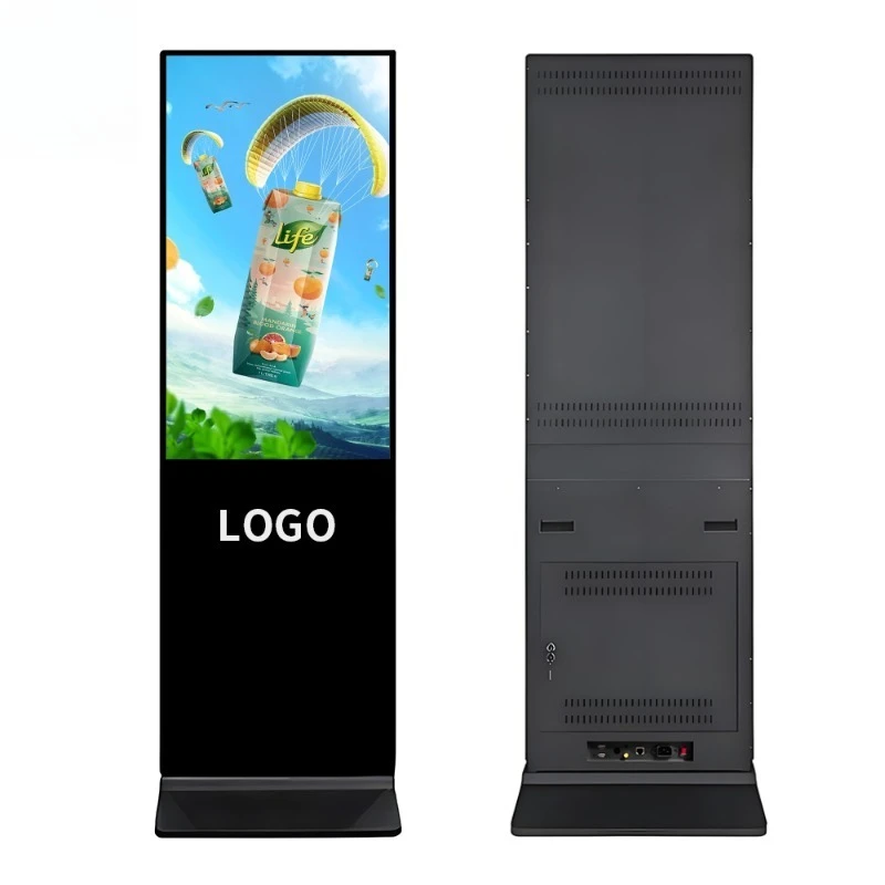 4K Full HD 55 Inch Digital Signage and Displays Kiosk Digital Totem LCD Touch Screen Indoor Smart WIFI Advertising Screen