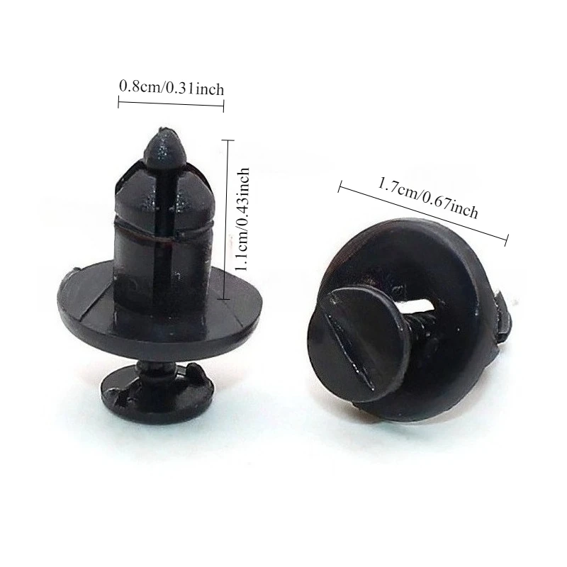 10/20 pcs suitable for Honda Crosstour Element Mileage CR bumper clips Renault grille fixing clips auto parts