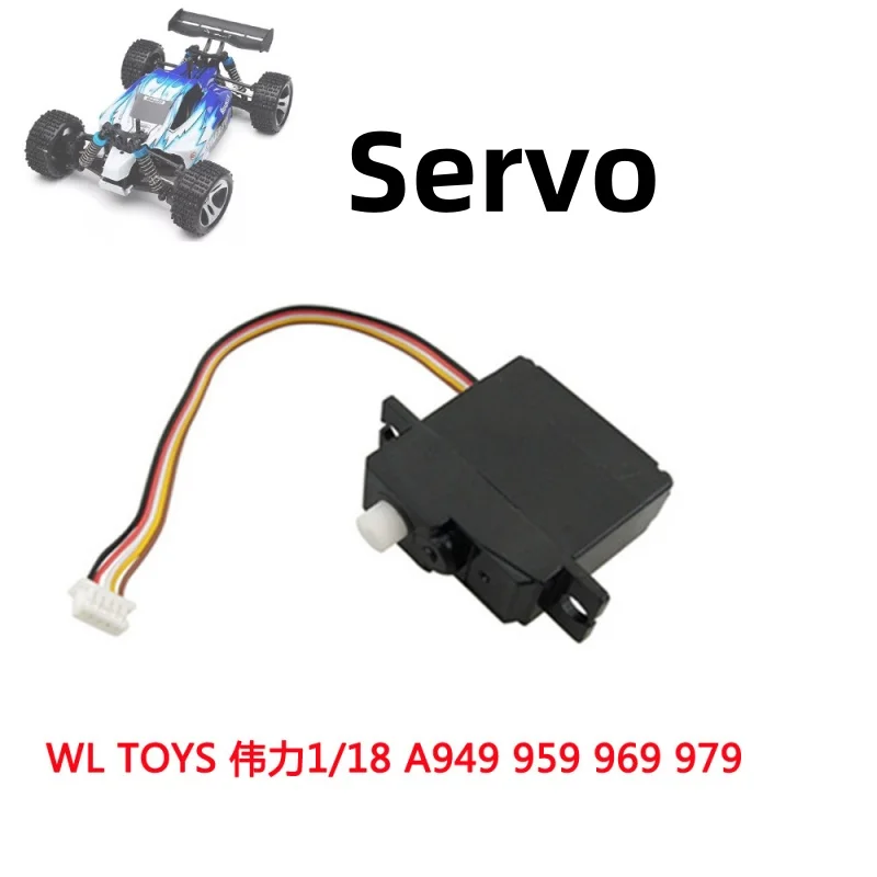 WLtoys 17g Digital Servo 4.8kg/0.12s Metal Gear-Waterproof Crashproof Upgrade for A949/A959/K929/18428 RC Cars