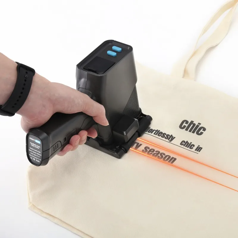 

Handheld Inkjet Printer Gun Barcode Jet Logo for Date Machinery laser positioning Handheld Inkjet Printer