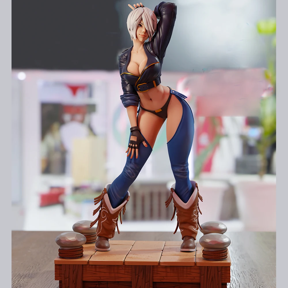 SFW Angel Boxer Resin Model Kit 3d Printing Doll 1/24 Unassembled Resin Figure Statue Kits Unpainted Toy Gk Play Set