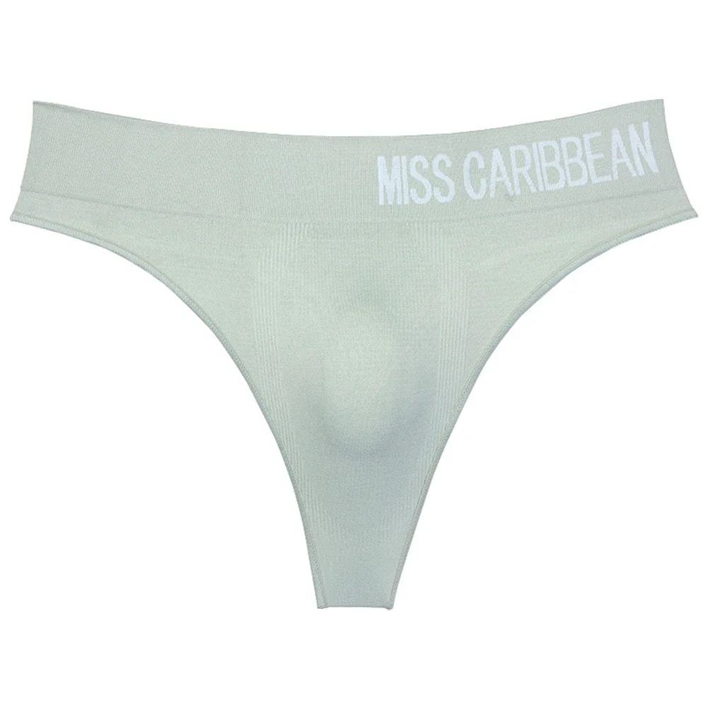

Mens Sexy Bulge Pouch G-string Panties Seamless Comfortable Soft Thongs Briefs Middle Waist Underpants Solid Sports Underwear