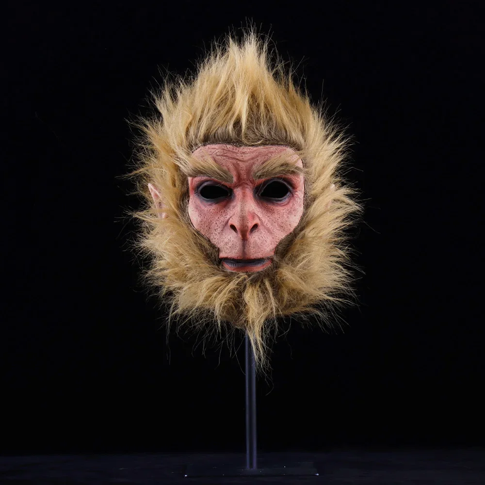 Game Black Myth: Wukong Mask Peripherals Monkey King Cosplay Costume Masks Halloween Party Animal Monkey Latex COS Props