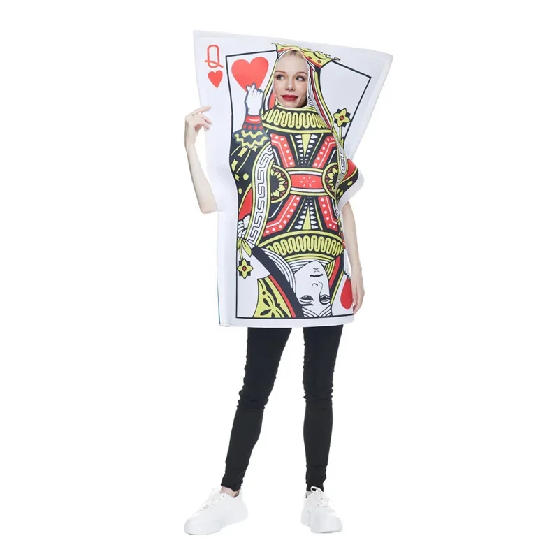 wat22 Reneecho Halloween Costume for Adult Funny Couple Costumes Poker Mona Lisa Cosplay Outfit Carnival Party Purim New 2025 aa