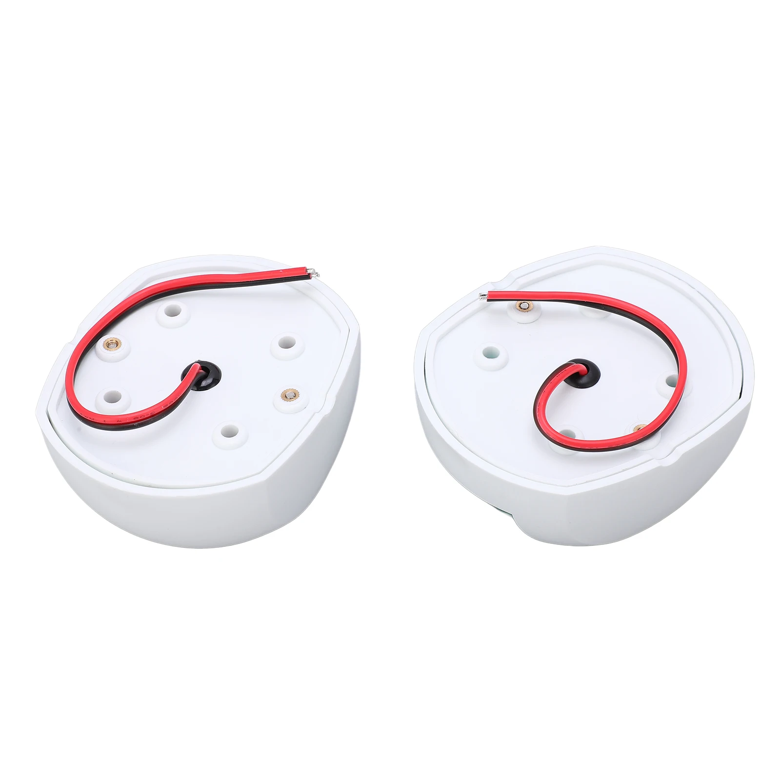 2 قطعة ضوء إشارة اليخوت 3 واط LED الملاحة القوس مصباح أحمر أخضر السفينة مجلس ضوء 112.6 °   زاوية الإشعاع للإبحار DC 12V‐24V