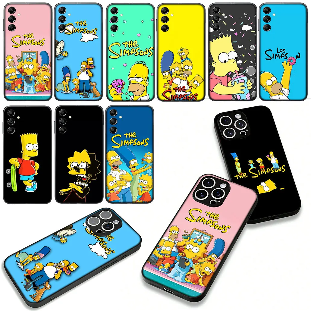 بارت ذا إس سيمبسنز لطيف لموتورولا موتو إيدج 50 30 فيوجن 40 نيو الترا برو G55 G64 G75 G84 G85 G54 G24 G05 G35 جراب هاتف #2