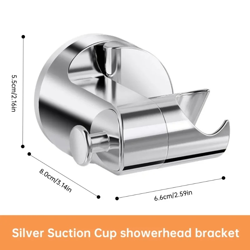 

Shower Bracket/Bathroom Shower Fixing Bracket/No Hole Punching,Wall Mounting/Adjustable Movement