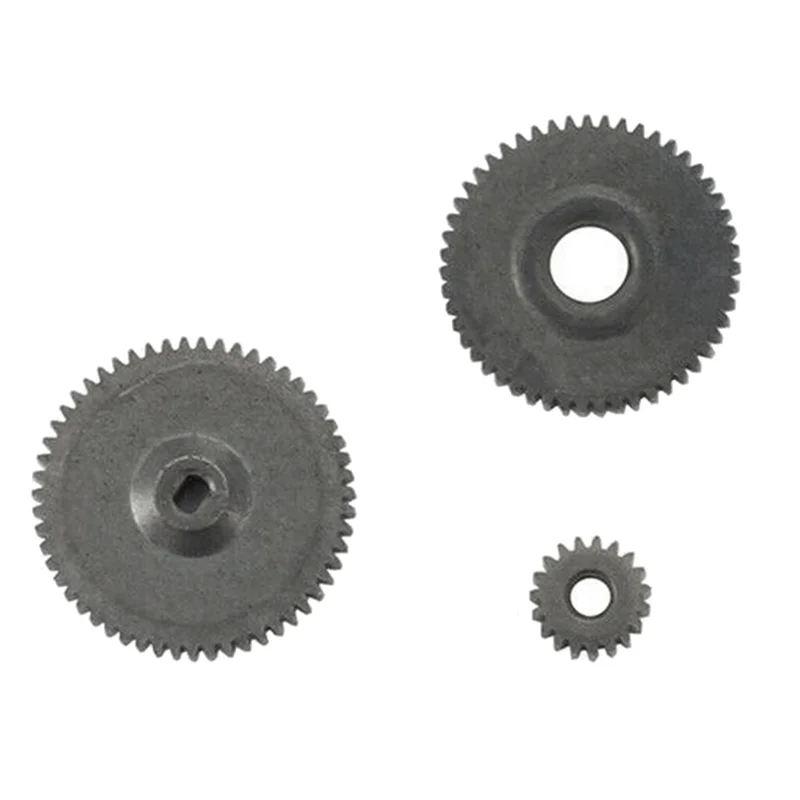 Axial SCX24 90081 1/24 RC 크롤러 자동차 업그레이드 부품 키트용 샤프트가 있는 금속 변속기 기어박스 기어