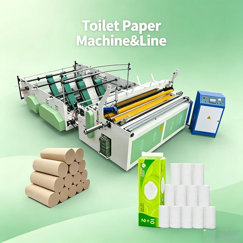 Toilet Paper and Tissue Paper Making Machine – Multifunctional Type