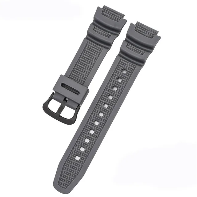 Horlogeband 18mm voor CASIO AE1200/1300/1000 W-219 Vervanging Siliconen Rubber Horlogeband heren Polsbandje armband Accessorie
