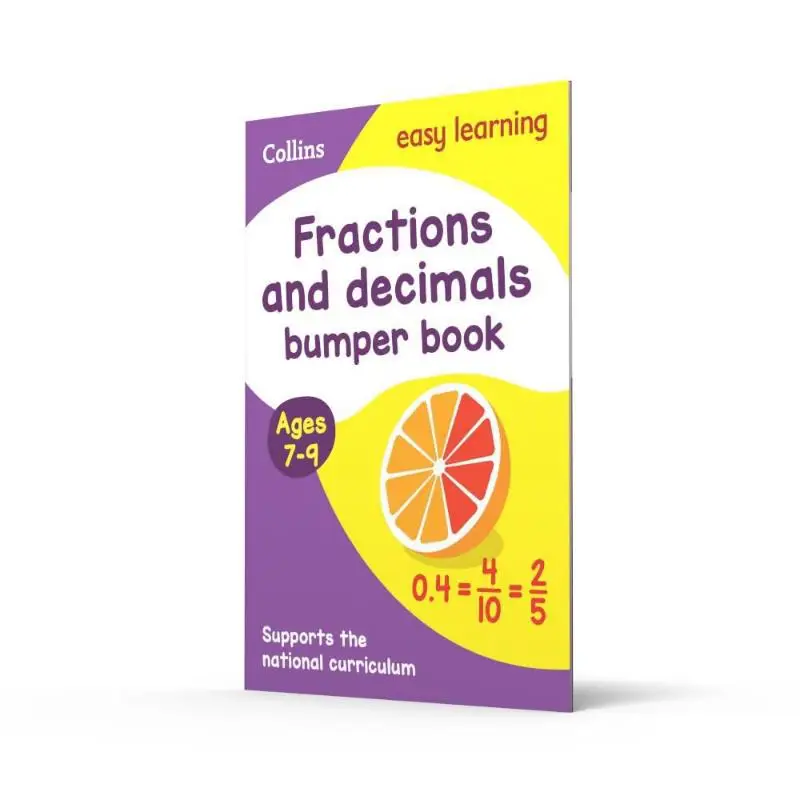 

Collins Easy Learning KS2 Fractions Decimals Ages 79 Collins Harper Collins UK 9780008212438 Book