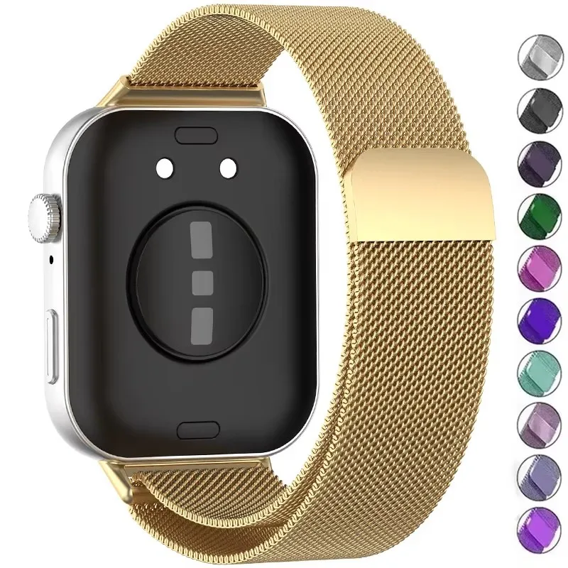 

For Huawei Watch FIT 4 4Pro 3Smart watch Magnetic stainless steel correa for Huawei fit 3 Replace Accessories Milanese Loop Band