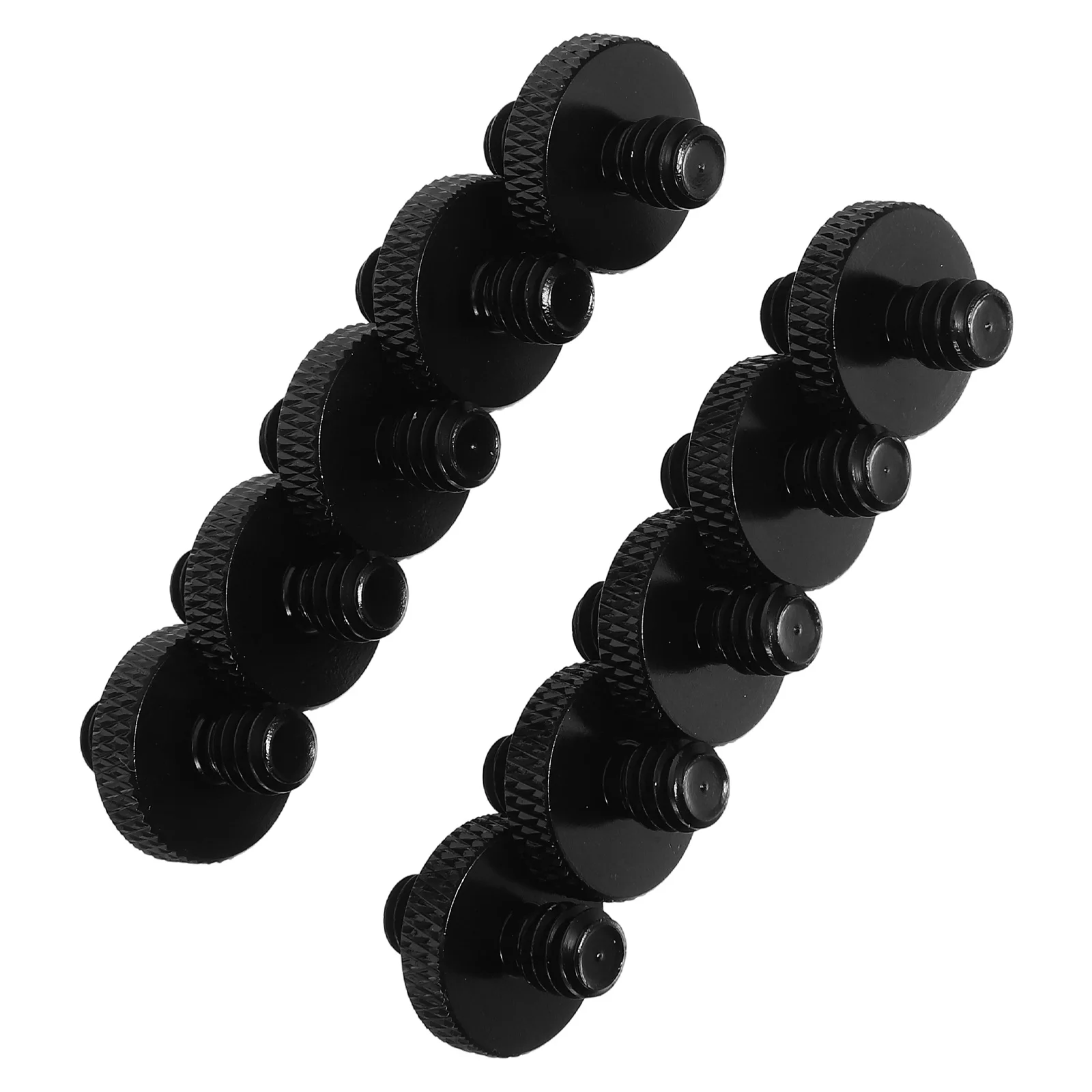 

10pcs Camera Mount Adapter: 1/4 Male to 1/4 Male Tripod Screw Adapter for Camera Tripod Mic Stand Microphone Light Stand & Cage