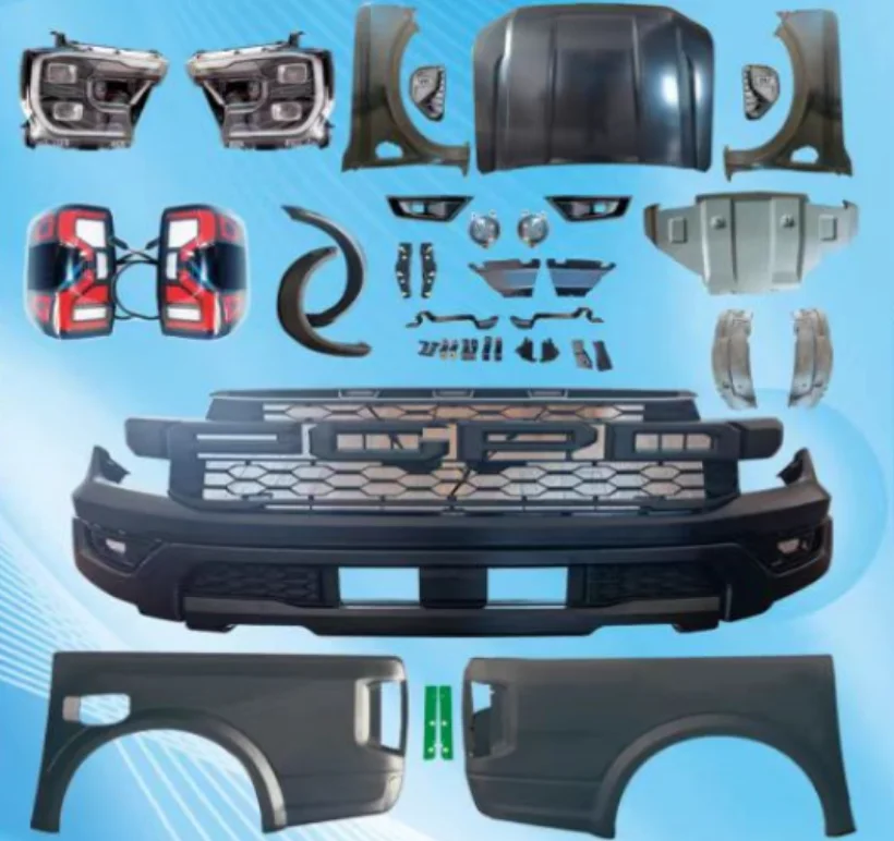 Conversion Kit For Ford Ranger T6 T7 T8 2012-2021 Change To 2022 Ranger Raptor Bidy Kits