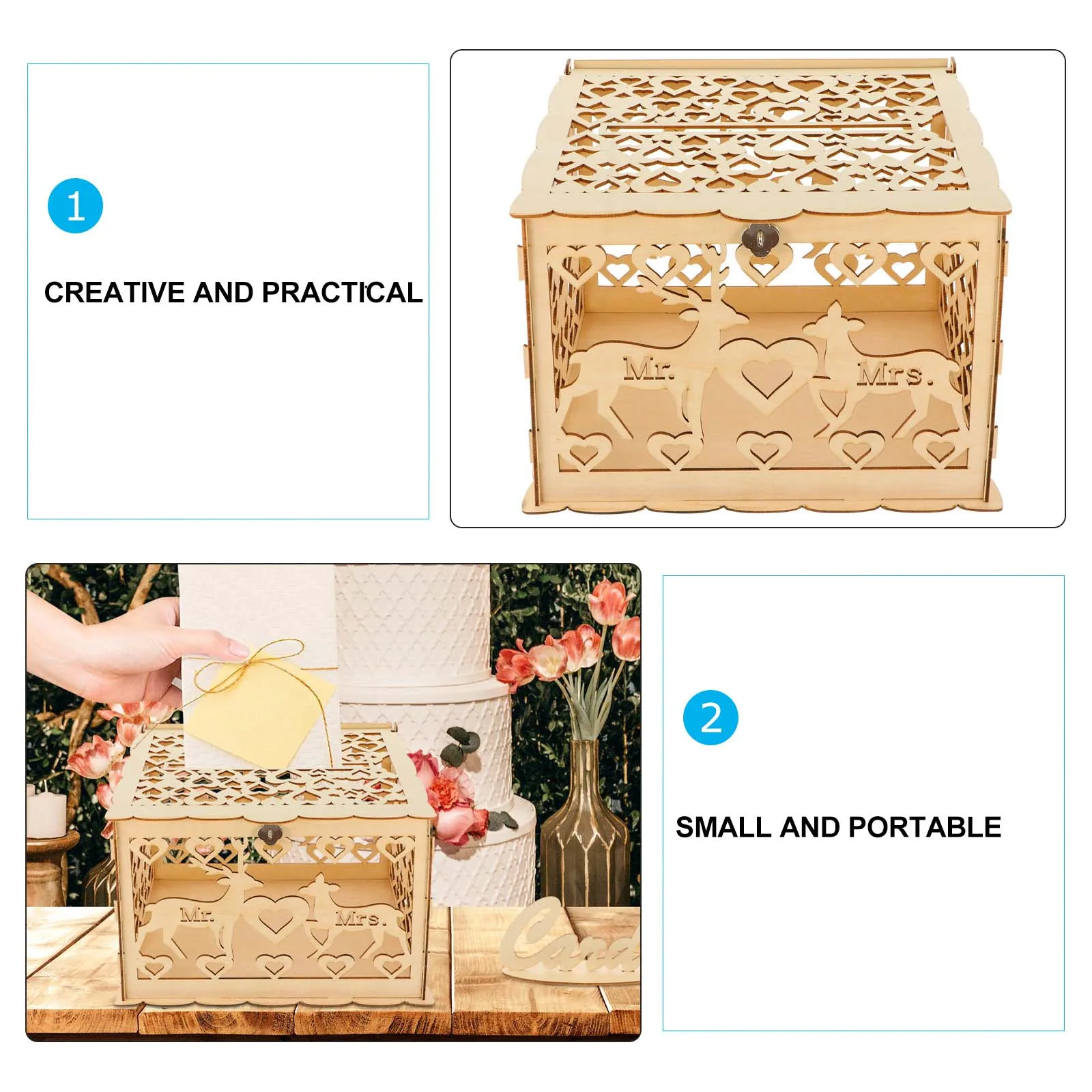 

Wedding Card Material Envelope Case Envelope Holder For Wedding Cards Box Party Gift Cards Box Storage