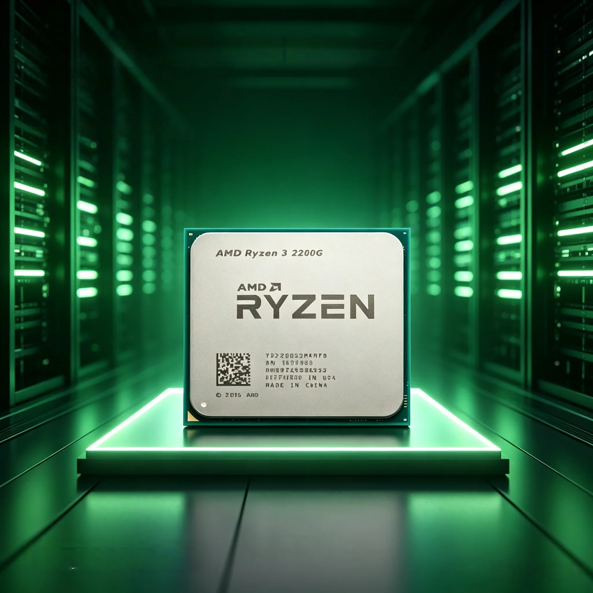Mini ITX Small Host Processor AMD Ryzen 3 2200G R3 2200G Vega 8 Graphics AM4 Quad Core Low Power Tray CPU