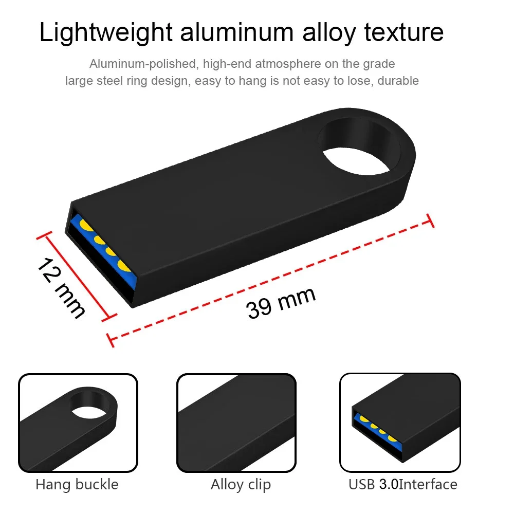 10/20/50 Buah/Lot Gratis Logo Flashdisk USB Kreatif Bentuk Kunci Emas USB 3.0 Flash Drive USB 4GB 8GB 16GB 32GB 64GB Memory Stick