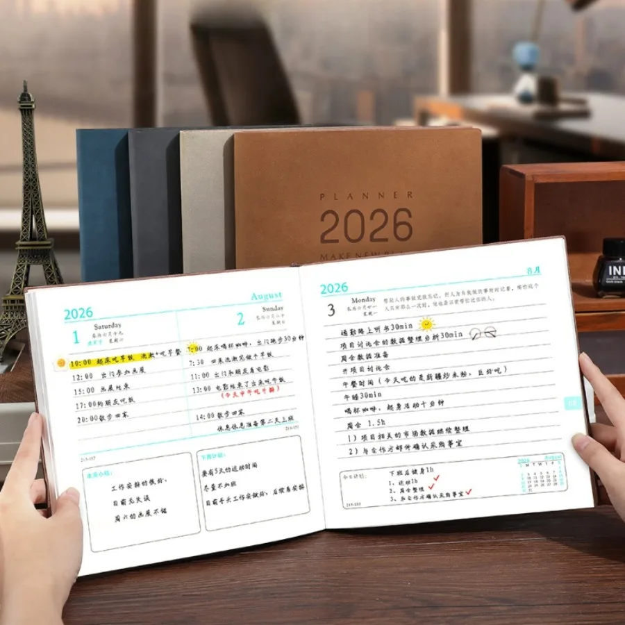 new-fashion-retro-year-square-student-planner-notebook-planner-one-day-one-page-efficient-diary-business-office-notepad