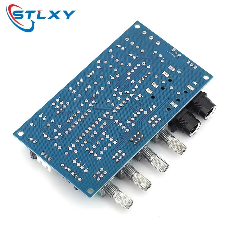 XH-M173 Preamp Reverb Board Bass Treble Adjustable Singing Amplifier Board For Speaker Audio Upgrade