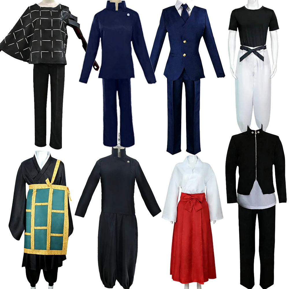 

Классические костюмы для косплея в стиле аниме, одежда в японском стиле, униформа, куртка, брюки, юбка, топ, рубашка с короткими рукавами, костюмы на Хэллоуин