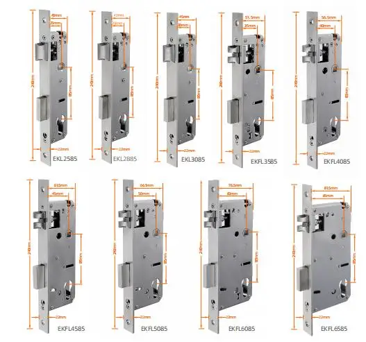 Customization mortise for smart door lock