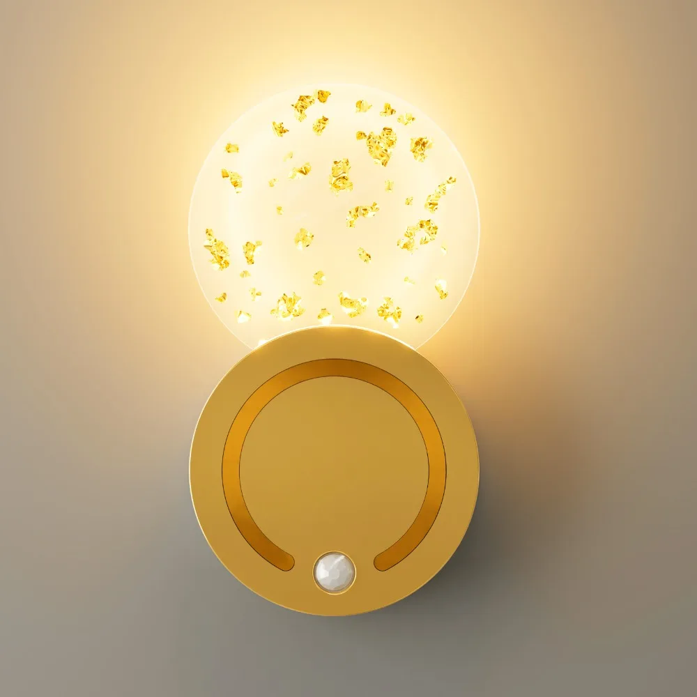 

3 Colors Night Light Acrylic Material Human Body Sensor Motion Sensor Light Magnetic Attachment Charging Model