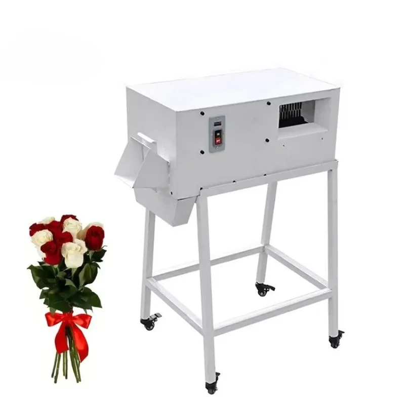 Industrial Rose Stem Processing Machine Thorn Remover 2800rpm 55KG Easy To Operate for Wholesale Florist