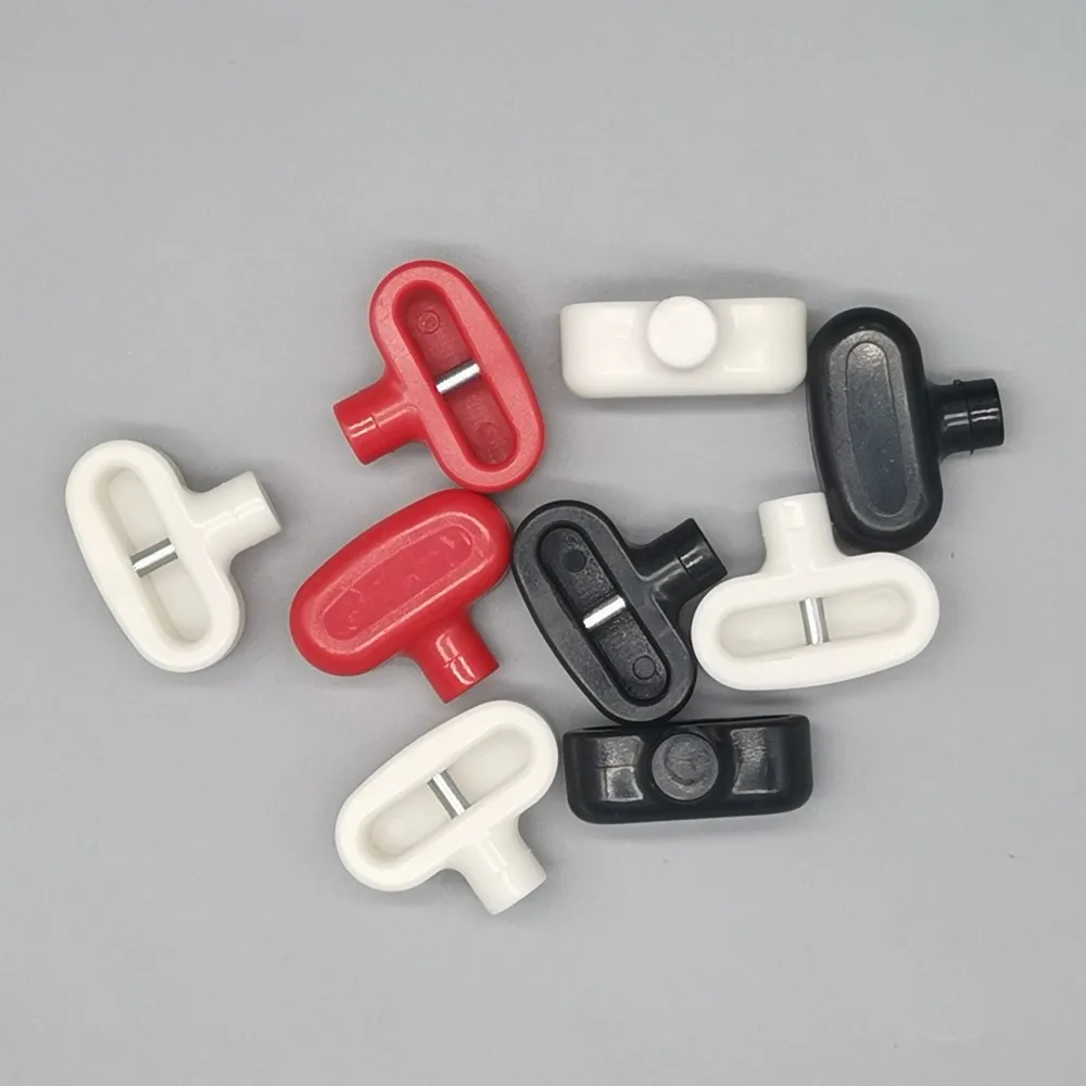 

50 Pieces Pegboard Hook Lock EAS Magnetic Peg Hook Stop Lock Security Hook Stoplock Tags 45mmx34mm