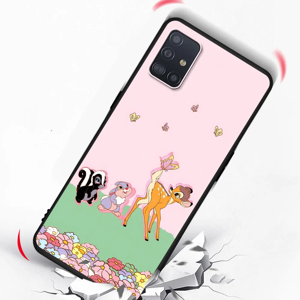 Disney Anime Bambi Case for Samsung Galaxy A51 A53 A54 A31 A52 A12 A13 A21s A22 A32 A11 A22 A33 A41 A52s A73 A14 TPU Phone Cover image 6
