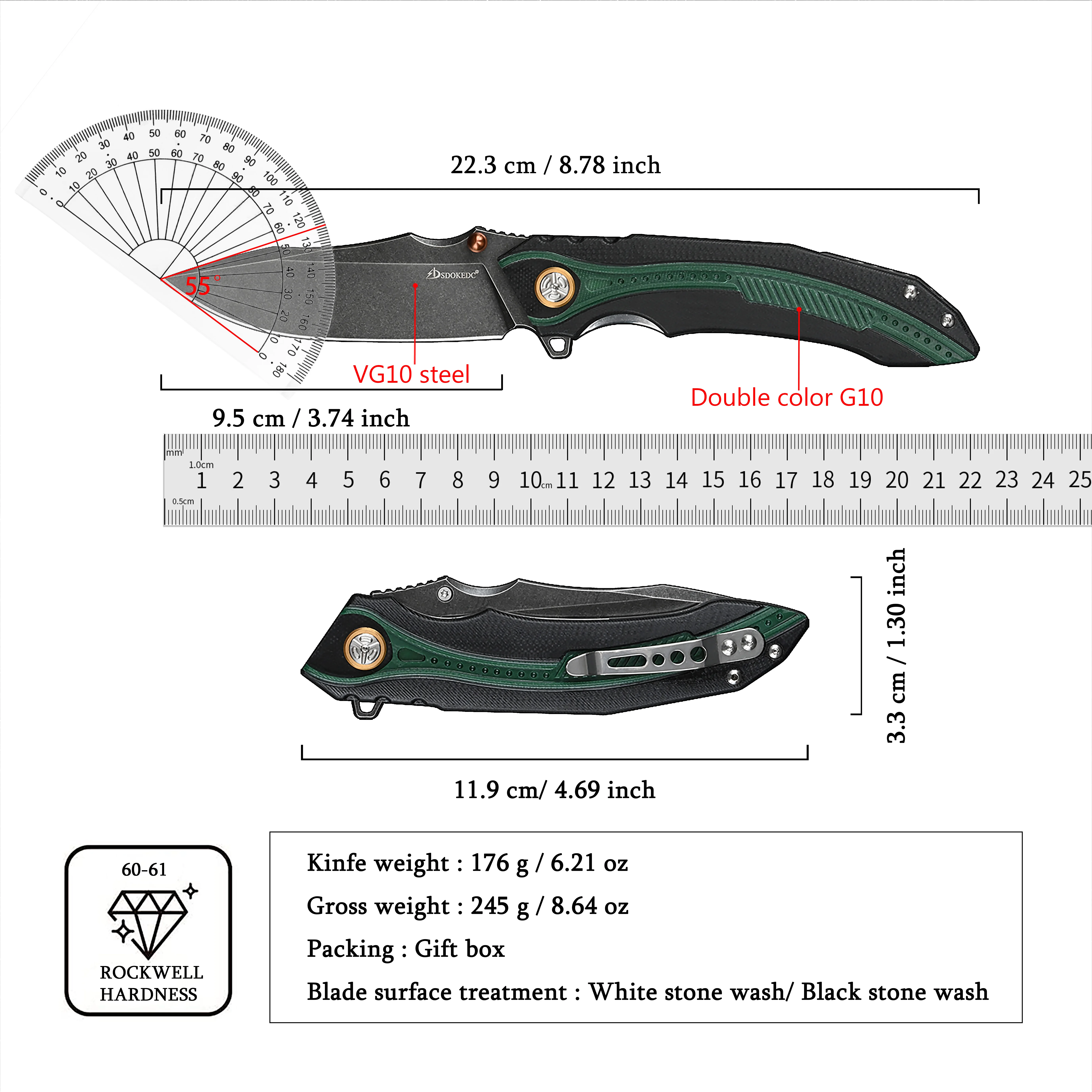 Premium SDOKEDC Foldable EDC U - Edc Carry For Men ulasan dan harga