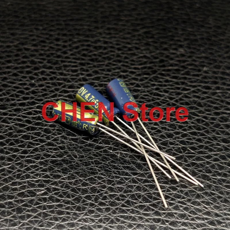 100-ピース-ロットオリジナル松下-fc-47uf-50v-5x11mm-105c-50v47uf-電解コンデンサ送料無料