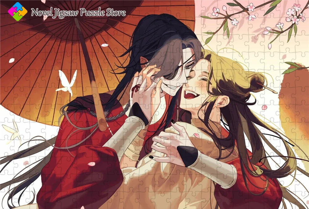 Heaven Official's Blessing Legpuzzel 200/300/500/1000 Stuks Puzzels voor Volwassen Decompressie Speelgoed Creatief handgemaakt cadeau