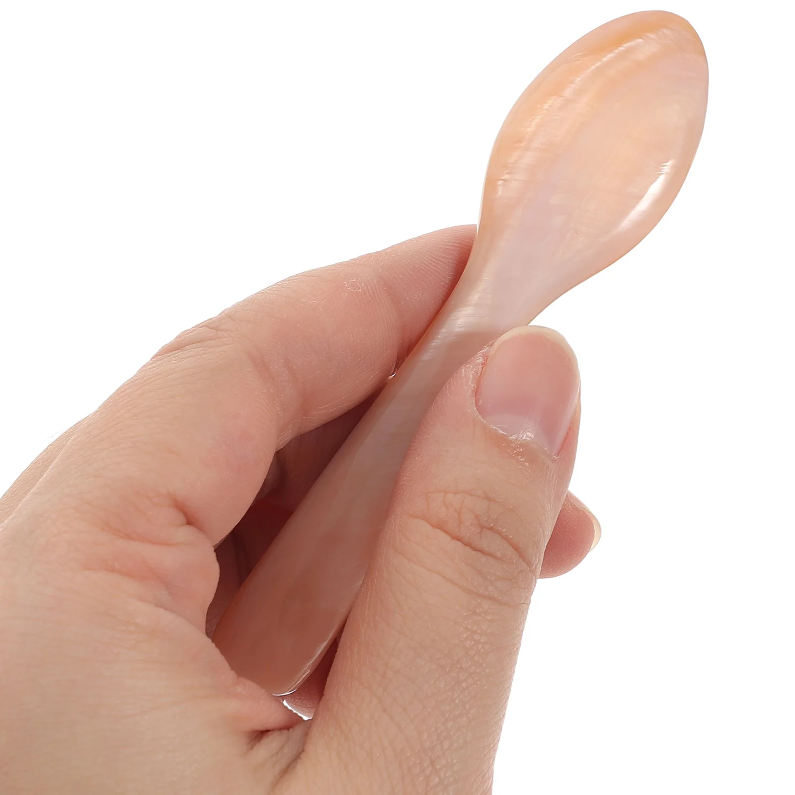 

4Pcs Natural Fritillary Shell Coffee Spoons Smooth Polished Ice Cream Dessert Small Spoons Ice Cream Spoon Small Spoon