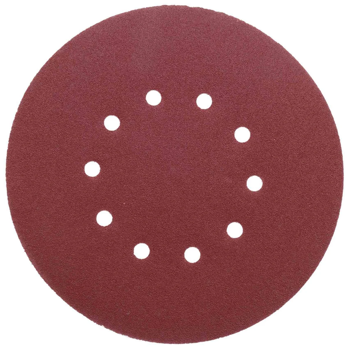Almohadillas de disco de lijado de 225mm, hoja de papel de lija de gancho y bucle de 25 piezas para LIJADORA Orbital aleatoria (grano 80)
