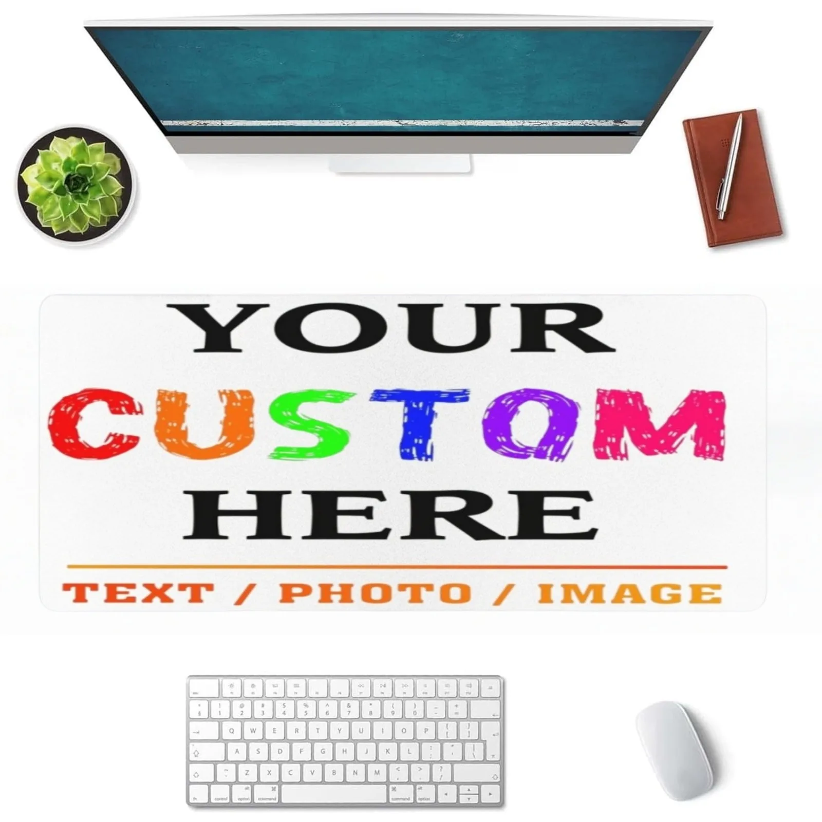 

Custom Mouse Pad Personalized Design Desk Mat Desk Decor for Graduation Gifts