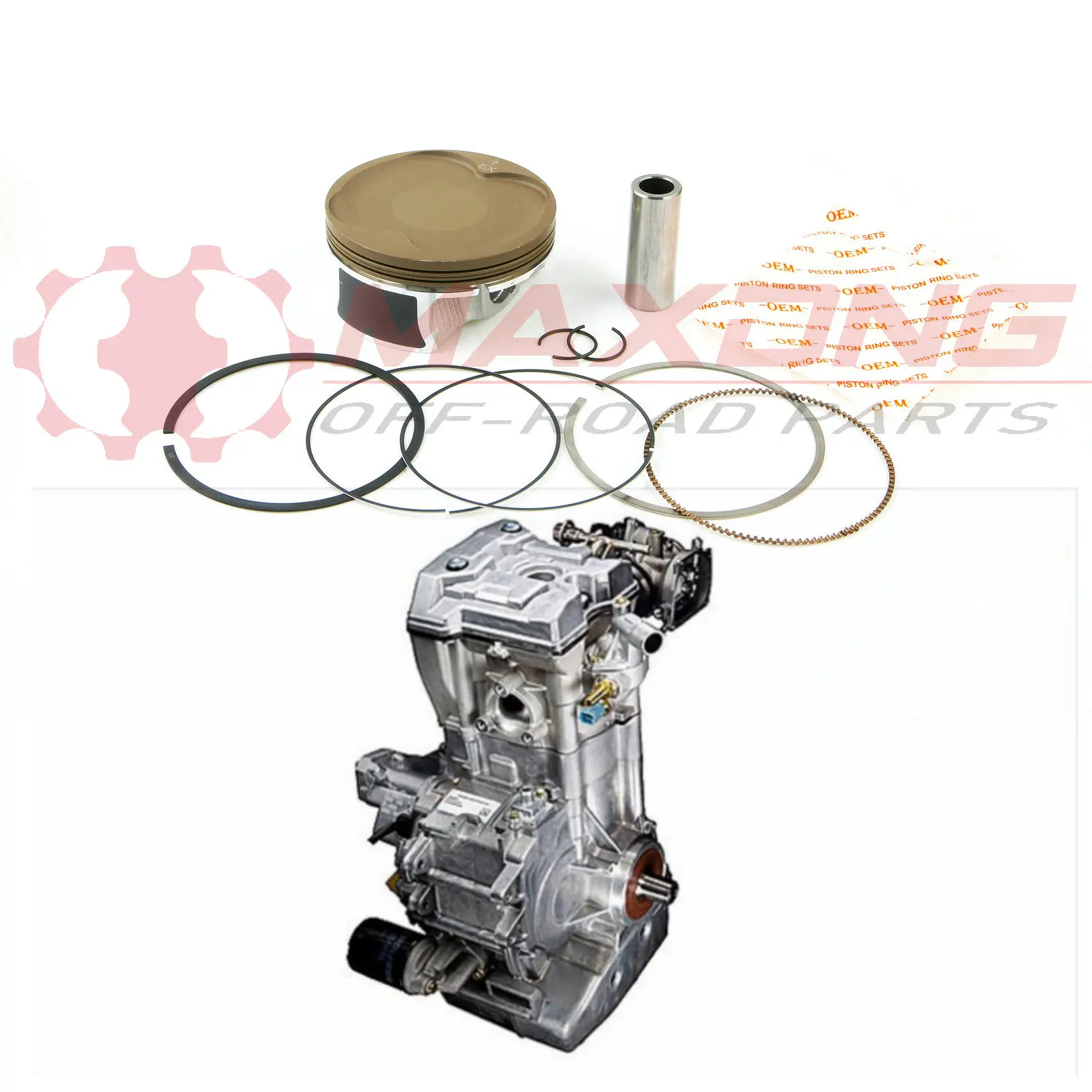 

99mm ATV Piston Kit For Polaris Sportsman 570 Magnum Scramler Worker Series 570cc 2204732