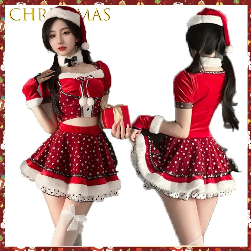 

‌AChristmas New Year Performance Costume Pure Seductive Style Host Cosplay Outfit for Women Modern Dance Women's Special‌‌‌‌‌