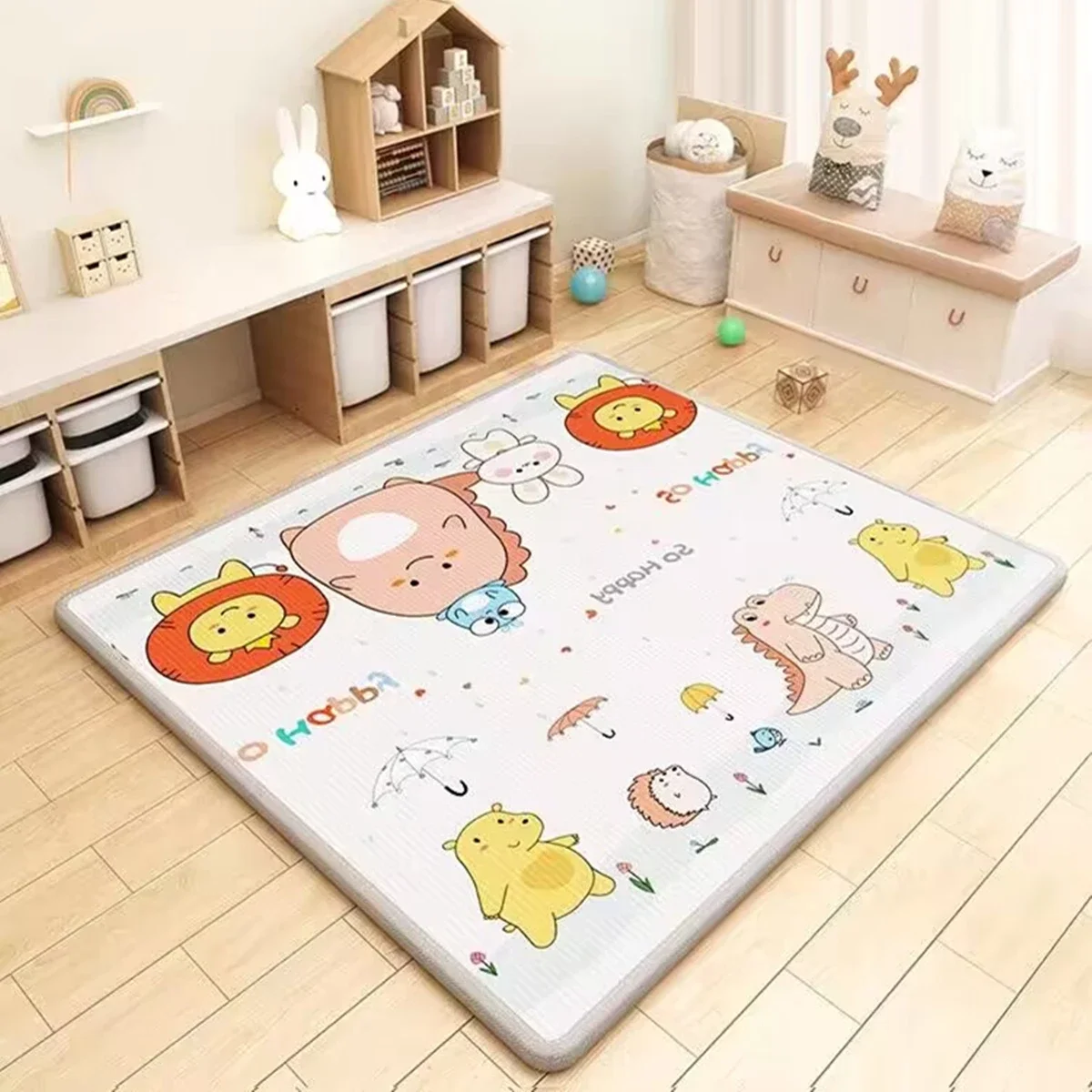 

Толстый 1 см нетоксичный EPE детский тренажерный зал детские игровые коврики для ползания складной коврик детский игровой коврик для детского защитного коврика коврик