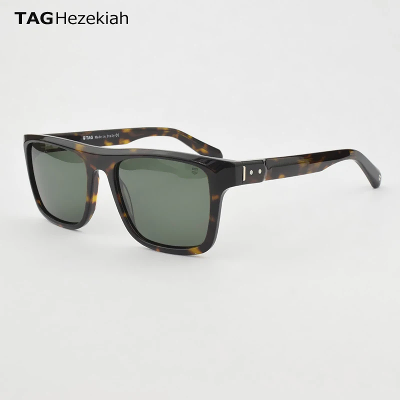 TAG Hezekiah luxury brand sunglasses men T8764 superior quality sun glasses vintage brand designer sunglass UV400 Goggles women