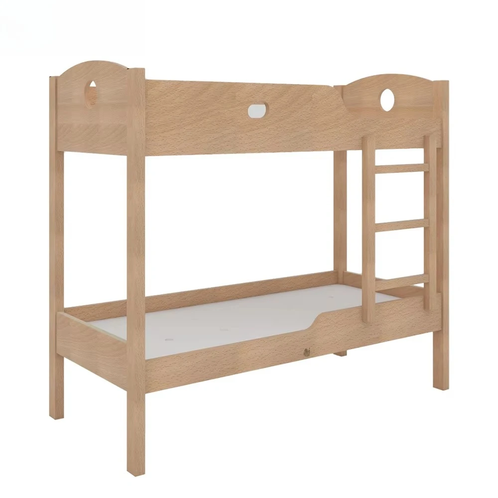School Children Furniture Slide Wooden Bedroom Furniture Stairs Kids Bunk Baby Wood Modern Beds
