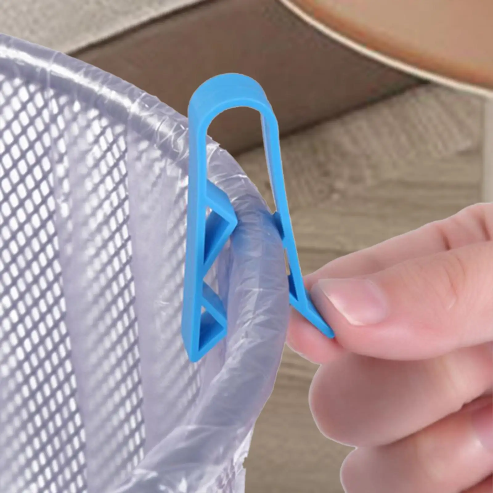 1 قطعة مشبك حقيبة سلة المهملات ، مشبك حقيبة رفض ، مشبك حقيبة مزبلة ، مشبك حقيبة سلة النفايات #2