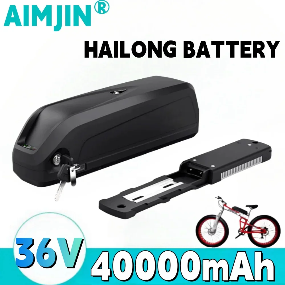 

36V 40Ah For Hailong Battery for 250W~1500W Motorcycle/bicycle Waterproof LithiumBattery + Charger