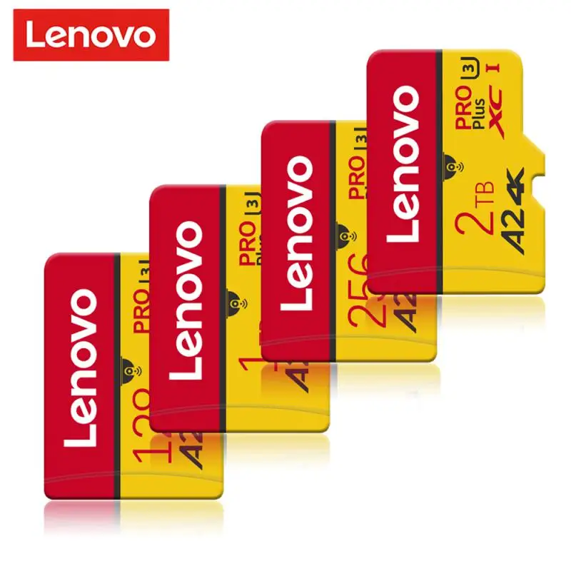 Lenovo Micro Memory SD Card 2TB 1TB 512GB 256GB SD Card SD/TF Flash Card Memory Card 128GB TF Card For Phone Camera Steam Deck