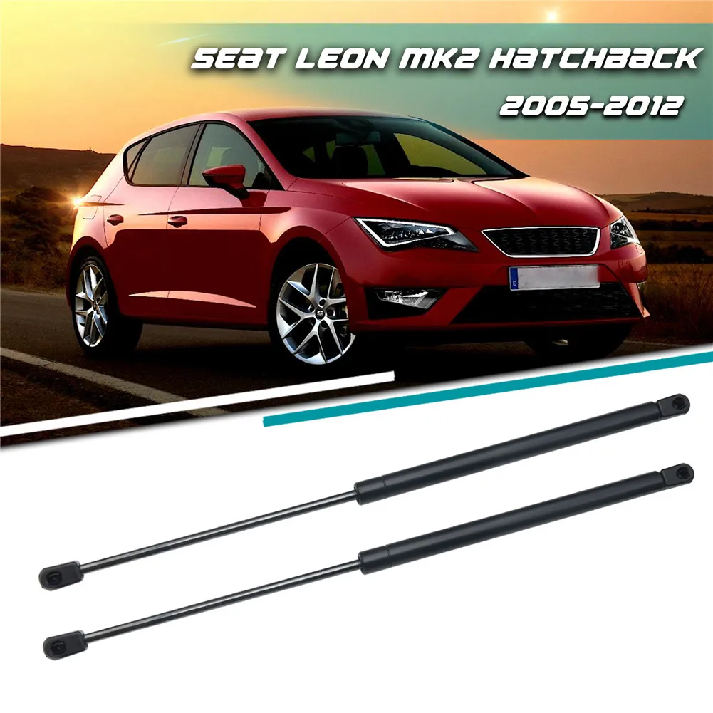 2 Stück Gasdruckfedern für Heckklappe Seat Leon MK2 Schrägheck 2005-2012 1P0827550 30934113 Gasdruckstützen mit Federn für den Kofferraum