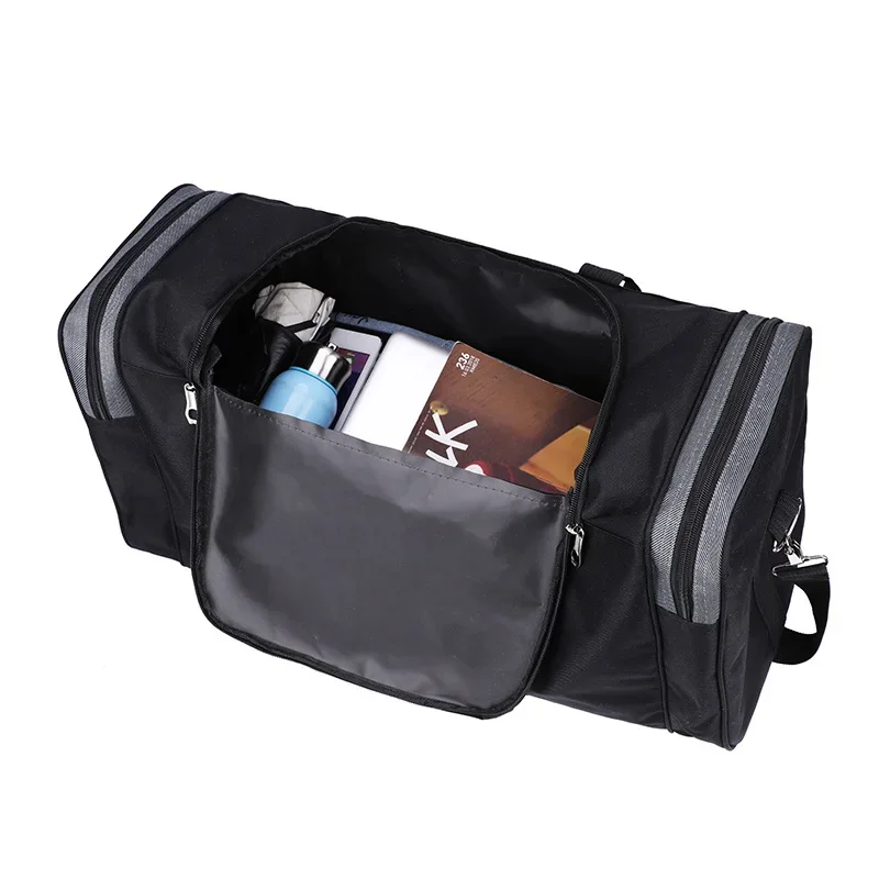 45L Large Capacity Sport Bag Men Sports Gym Bags Women Fitness Training Handbag Waterproof Outdoor Travel Luggage Shoulder Bag