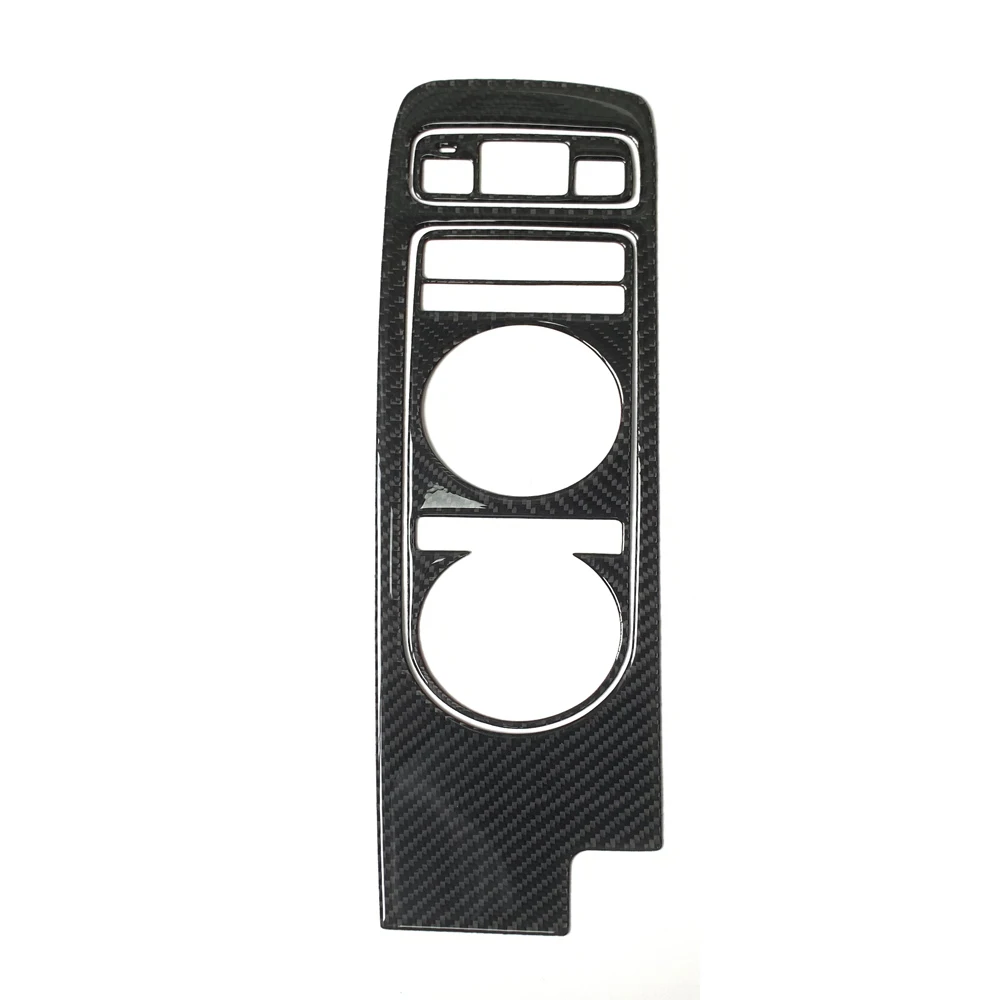 

Car Center Console Gear Panel Sticker For Genesis GV70 2022 2023 Real Carbon Fiber Central Gear Shift Trim Interior Accessories