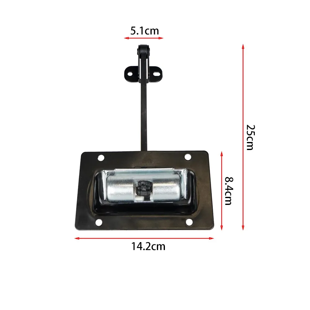 04589890AC Kit di conversione del braccio di fissaggio della cinghia di controllo del portellone posteriore per Jeep Wrangler JK Jeep Wrangler 2011-2018 Nero DH-1068