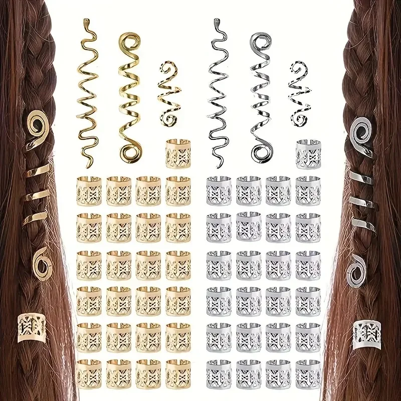 European and American Celtic national wind spiral hairpin Irish wig braid hair accessories set 28pcs